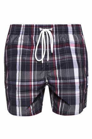 Checked swimming shorts, zdjęcie 1 Checked swimming shorts od Moncler Gamme Bleu